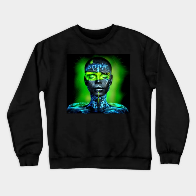 Queen Dihya Crewneck Sweatshirt by WarriorQueens